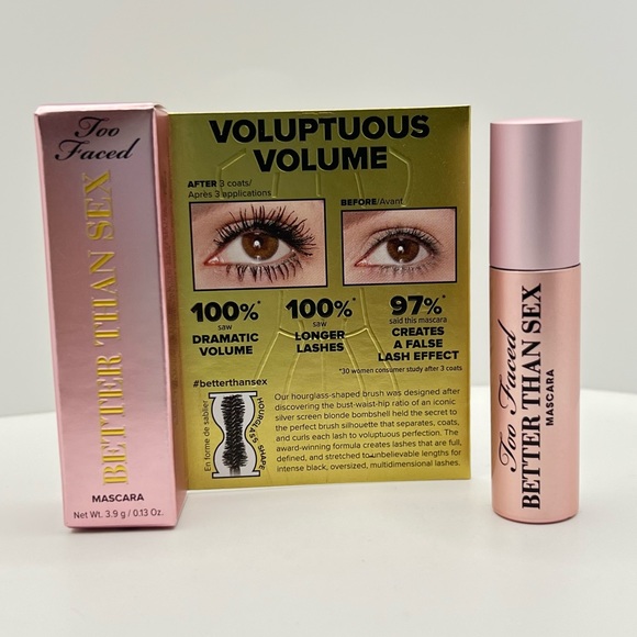 Too Faced Makeup 6 Better Than Sex Mascara Too Faced New Poshmark